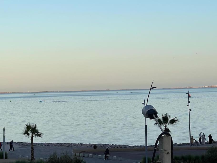 3 Zimmer Wohnung Corniche Nador Sidi Ali- Am Meer & Wifi ภายนอก รูปภาพ