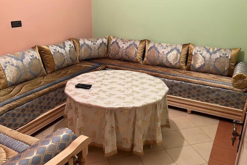 3 Zimmer Wohnung Corniche Nador Sidi Ali- Am Meer & Wifi ภายนอก รูปภาพ